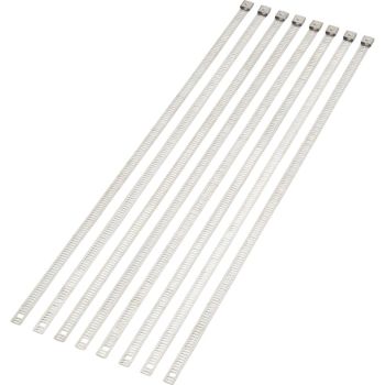 CABLE TIE SILVER 14 8PK