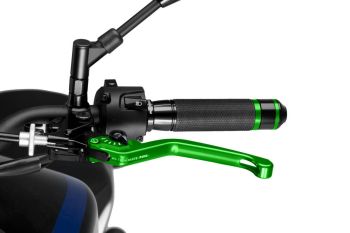 Puig Unfoldable Clutch Lever 3.0. C/Green Selector C/Bl