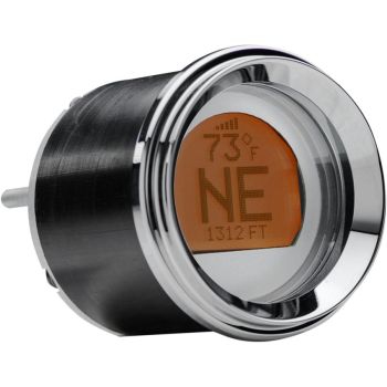 GAUGE LCD GPS SLV/CHR