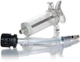 Täidetav süstal õli/UV 50 ml, adapter LP