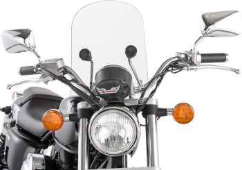 WINDSHIELD TOMBSTONE W/CHROME