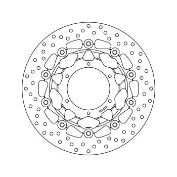 Brembo Serie Oro brakedisc floating