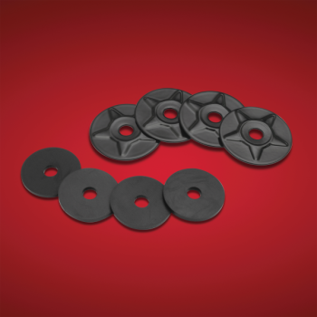 STARWASHER 4 PK SATN BLK