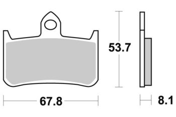 Sbs Brakepads Dual Carbon