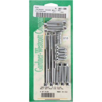 BOLT SET PRIM CVR FXD POL