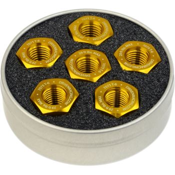 SPKT NUT ALM 10X1.0 GLD