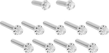 BOLT KIT TITANIUM - M8 24-25 -