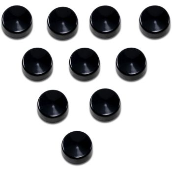 COVER BOLT 5/8 HEX BLK