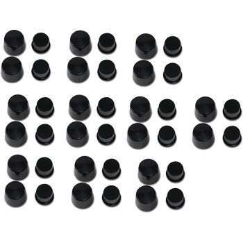 COVER BOLT DEEP 1 HEX BK