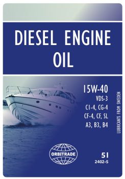 Orbitrade, Diesel engine oil 15W40 5L