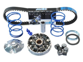variator kit Polini Hi-Speed for Piaggio long