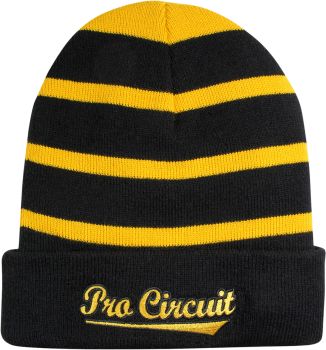 BEANIE STINGER BLK/YEL