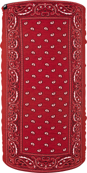 MOTLEY TUBE FLEECE RED PAIS