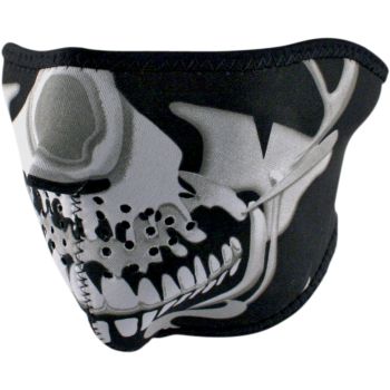 Mask Zan Headgear Neoprene Chrome Skull