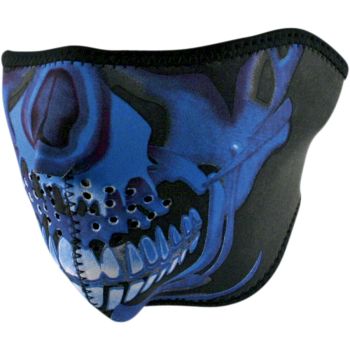 Mask Zan Headgear Neoprene Chrome Skull