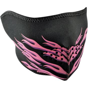 Mask Zan Headgear Neoprene Pink Flames