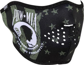 HALF MASK POW MIA FLAG
