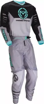 PANT QUALIFIER GRAY/TEAL 36