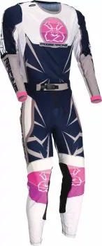 JERSEY AGROID NAVY/WHITE LG