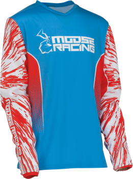 Krossisärk Moose Racing YTH AGRD RD/WH/BL