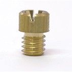 Main Jet, # 60 , Round, M4, Fits: Keihin