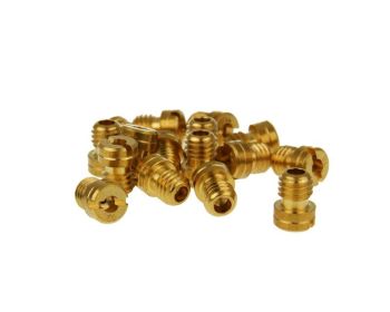 Main Jet, # 98 , Round, M4, Fits: Keihin