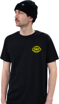 TEE SHIRT S&S BLACK S