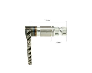 Kick axel, 46mm/20mm, 139QMA/B