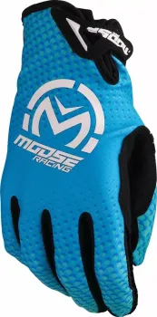 GLOVE SX1 BLUE LG