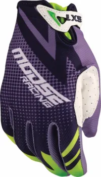 GLOVE YOUTH SX1 PURPLE/GREEN L
