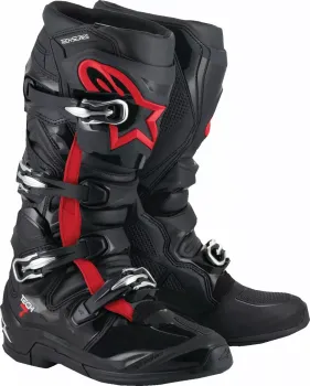 BOOT TECH 7 BLACK/RED FLUO 9