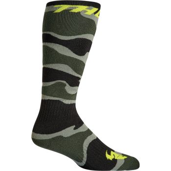 SOCK YTH MXCAMO GN/AC 1-6
