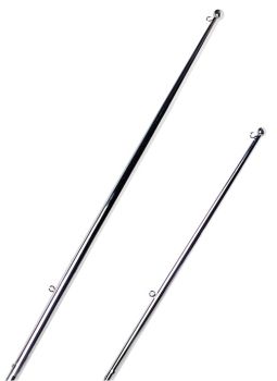 Flagpole w/end ball - 610 mm.