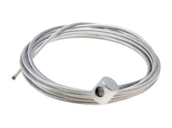 bowden inner cable 190cmx1.8mm with nipple 8mmx8mm