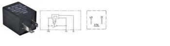 SUUNAT. RELEE 24V 170W MAX 3-K