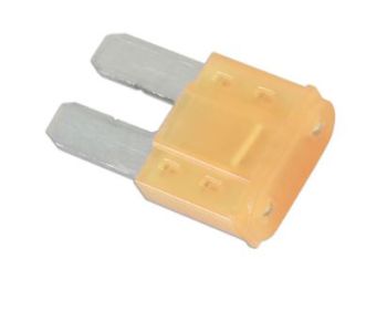 MIKROKAITSE KAHVEL 2-PIN LED ORANŽ