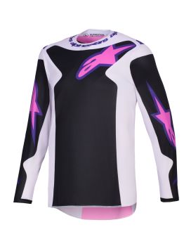 Alpinestars Jersey Fluid Grid Black/Gray/Purple XL