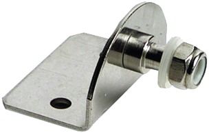 Plate, 90° edge w/pin