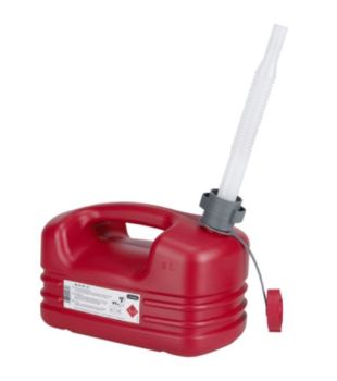 FUEL CAN 5 L PE FLEX SPOUT