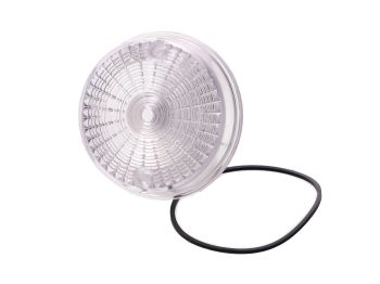 rear turn signal lens 80mm white for Simson S50, S51, S70, SR50, SR80, MZ TS 250, ETZ 125, ETZ 150, ETZ 250