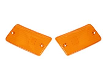 rear turn signal lens set complete for Vespa PK 50, 125, Vespa N, Vespa V