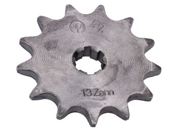 sprocket 13 tooth old type for Simson S50, SR4-1, SR4-2, SR4-3, SR4-4, KR51/1 Schwalbe, Star, Sperber, Spatz, Habicht