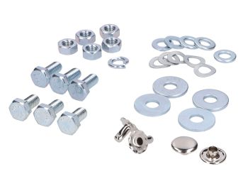 rear fender / mudguard standard parts set for Simson S50, S51, S70