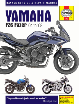 YAMAHA FZ6 FAZER 04 - 08