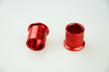 Scar Front Wheel spacer - Kawasaki Red color