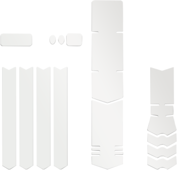 FRAME DECAL CLEAR MAT 10 PCS