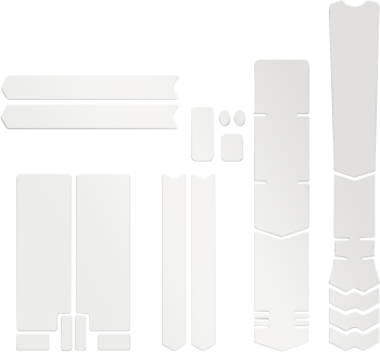 FRAME DECAL CLEAR GLOSS 16 PCS