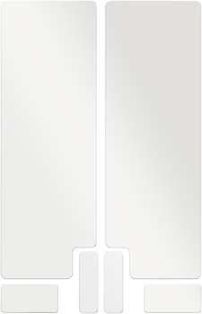 FORK DECAL CLEAR MAT