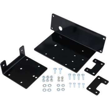 WINCH MOUNT MUD ATV POL