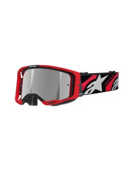 Alpinestars Goggle Vision 8 LUAR Red/ Black/ Mirror SILVER